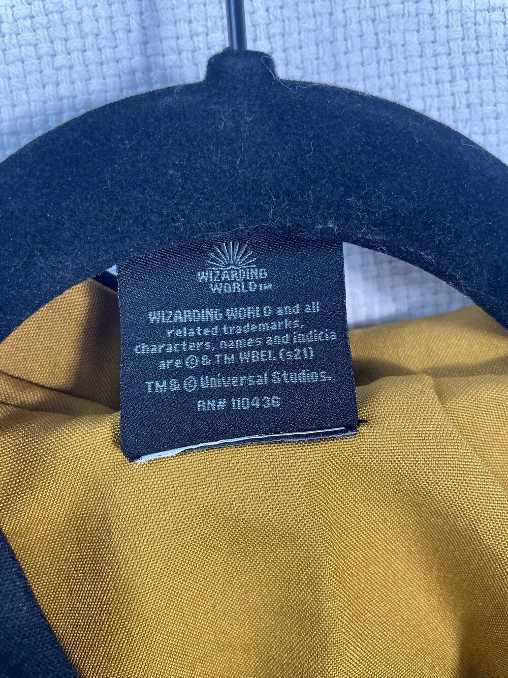 Harry Potter Hufflepuff Robe Kids Universal Studios Wizarding World